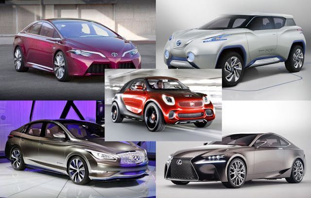 Cinco prototipos que nos han hecho soñar en 2012