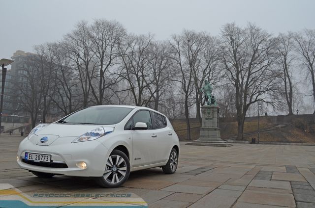 prueba nissan leaf