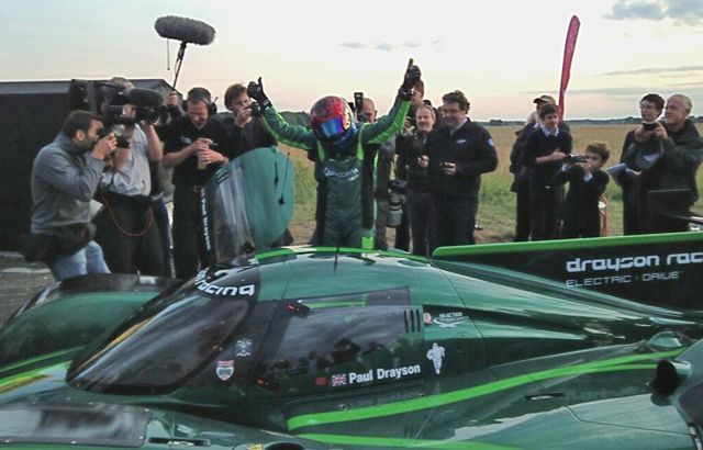 Drayson Racing alcanza los 328 km/h. Nuevo récord de velocidad para eléctricos