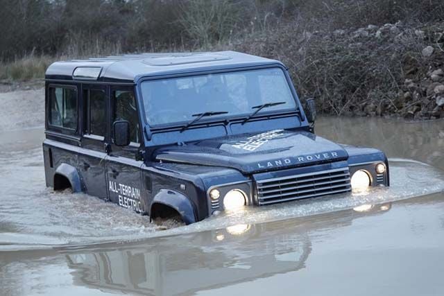 El Land Rover Defender eléctrico se pone a prueba