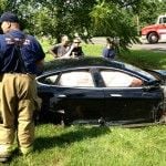 tesla model s crash