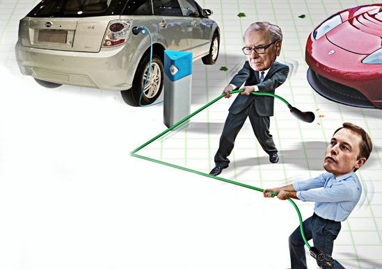 ¿Y si Warren Buffett invirtiese en Tesla en vez de en BYD?