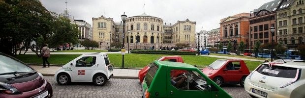 oslo record coches electricos