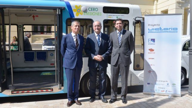 Proyecto Victoria, recarga por inducción de autobuses eléctricos en Málaga