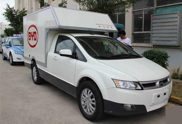 BYD prepara una gama de furgonetas eléctricas