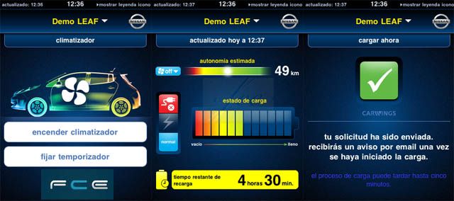 Carwings será gratuito para el Nissan LEAF