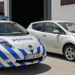 nissan leaf policia