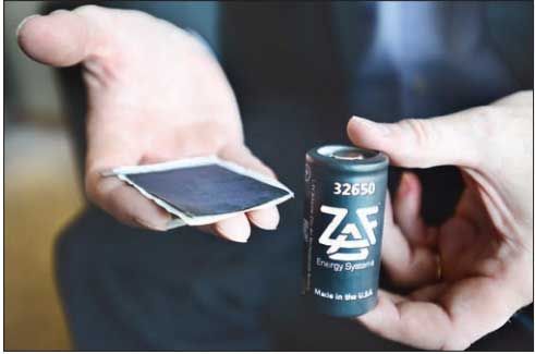 Baterías de zinc-aire. ZAF Systems está lista para vender