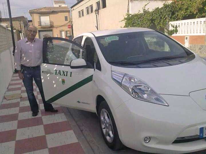 Nissan LEAF: cuarto taxi eléctrico en España