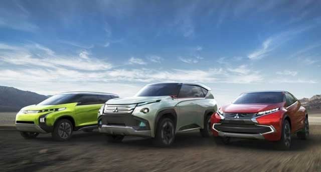 Nuevas imágenes de los prototipos eléctricos de Mitsubishi