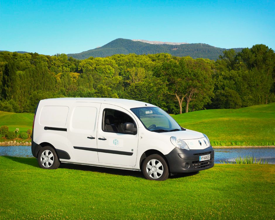 Renault Kangoo ZE con una pila de combustible como extensor de autonomía