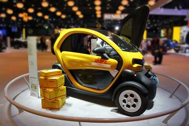 El Renault Twizy Cargo se deja ver en Bruselas