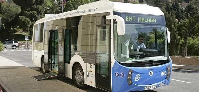 Málaga incorpora tres autobuses eléctricos