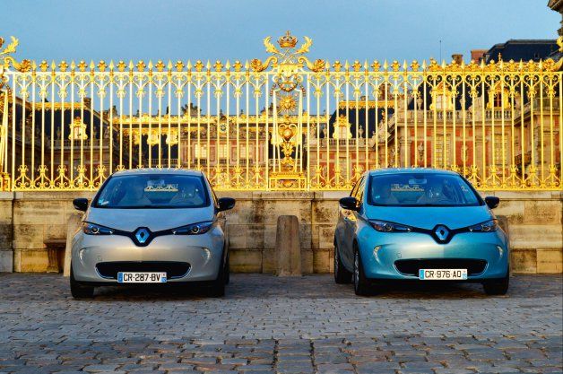 El Renault ZOE celebra su cumpleaños en Versalles