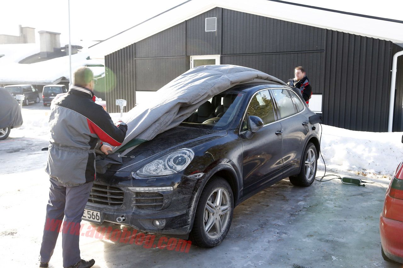 Cazado el Porsche Cayenne híbrido enchufable