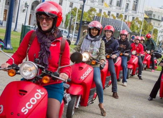 Un Autolib de motos eléctricas para Paris