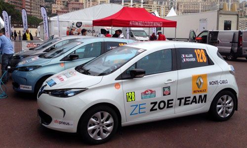 El Renault ZOE se hace con el Rallye Monte-Carlo ZENN