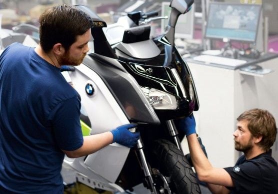 Comienza la producción de la BMW C Evolution