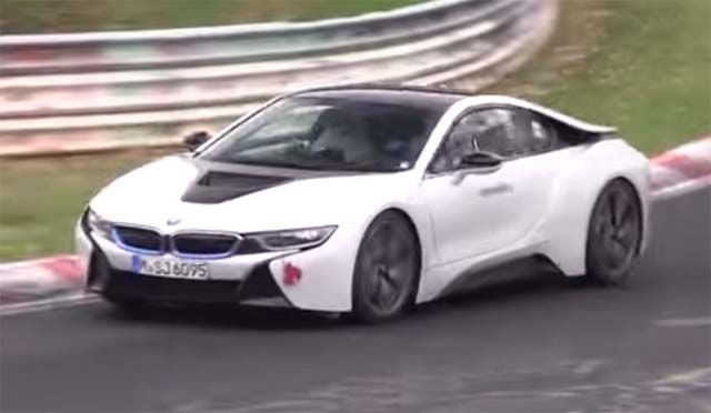 El BMW i8 se avería durante unas pruebas