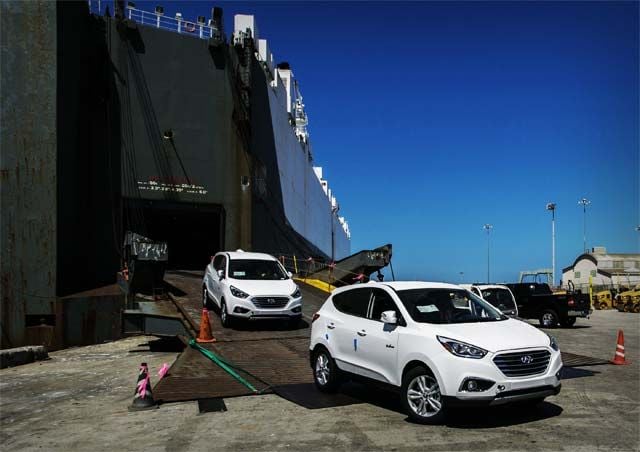 Desembarcan los primeros Hyundai ix35 a hidrógeno