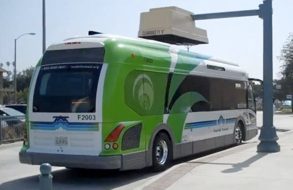 El autobús eléctrico de Proterra recorre más de 1.000 kilómetros en una jornada