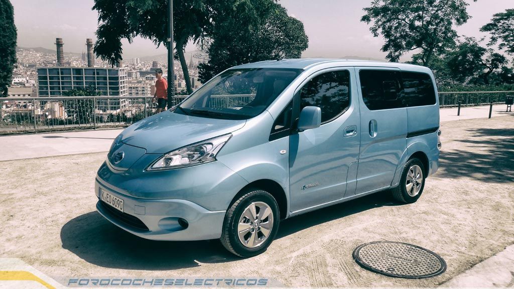 La Nissan e-NV200 recibirá una actualización en 2018. Batería de 40 kWh y 283 kilómetros de autonomía