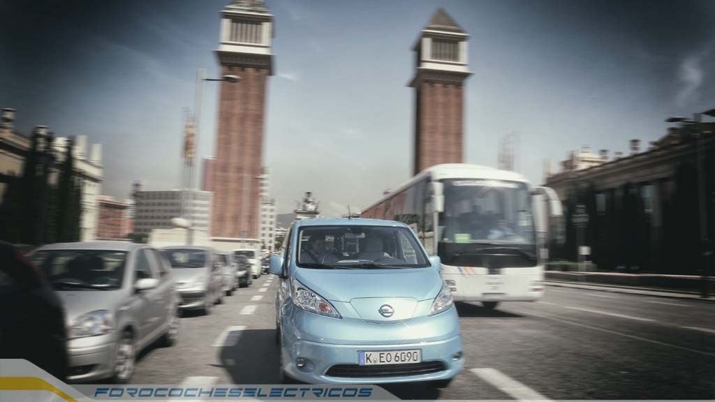 Prueba de la Nissan e-NV200 Evalia