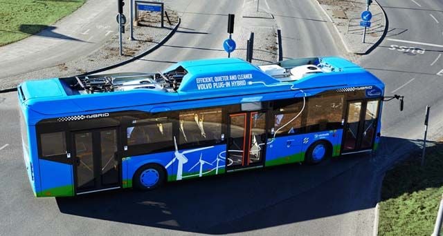 Volvo y ABB se unen para el desarrollo de una línea de autobuses eléctricos con recargas super rápidas