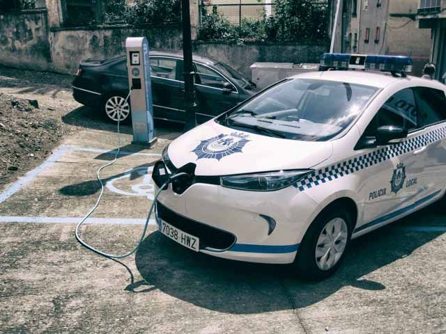 Un Renault ZOE para la policía de Haro