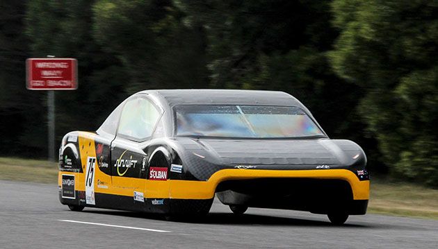 La FIA certifica el récord del Sunswift. 500 kilómetros a 106 km/h