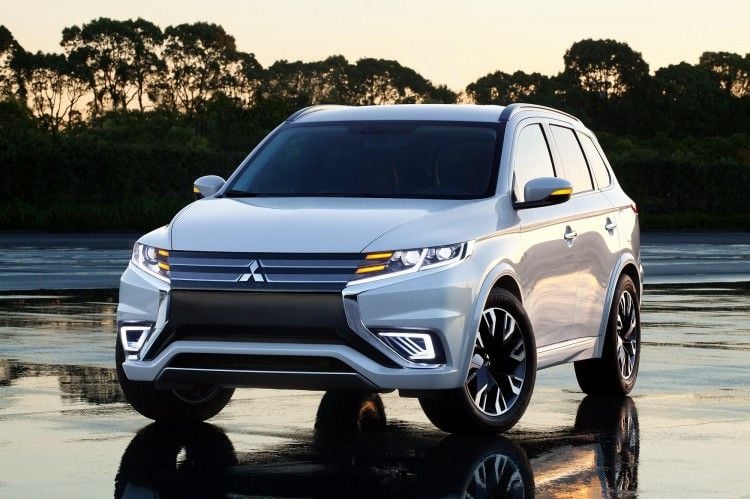 Primeras imágenes del Mitsubishi Outlander PHEV Concept-S