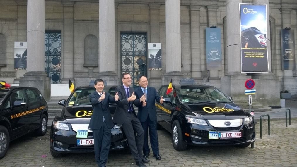 La empresa de taxi de Bruselas dice no a Renault-Nissan, y opta por el BYD E6