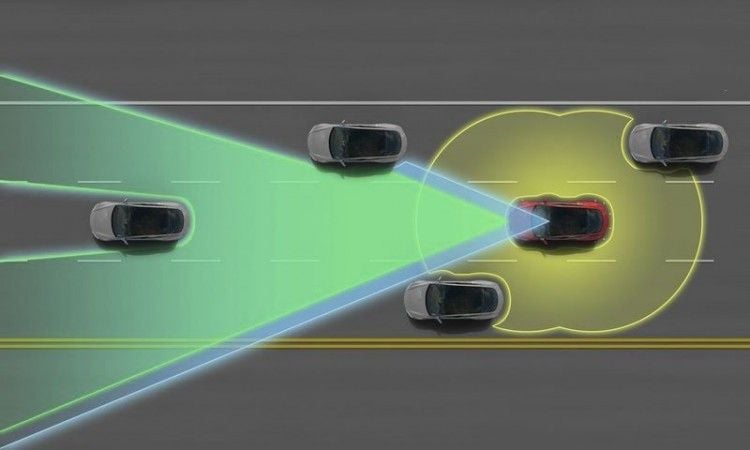 Tesla sigue actualizando la nueva versión de Autopilot. Aumento de la velocidad máxima y aviso de impacto lateral