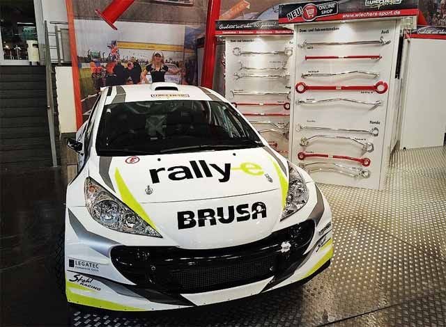 Se presenta un Peugeot 207 S2000 eléctrico diseñado para los rallyes