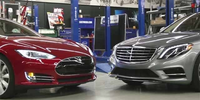 tesla-model-s-vs-mercedes-clase-s550