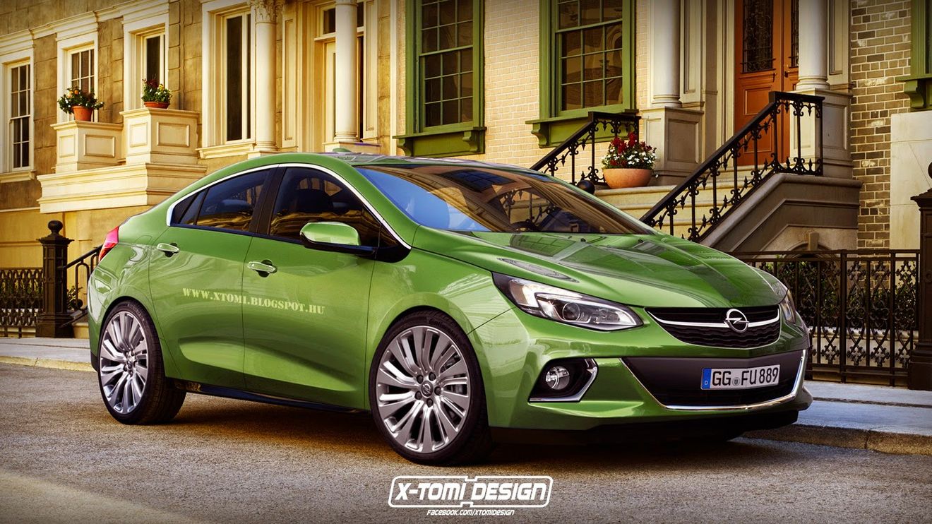 Render del nuevo Opel Ampera