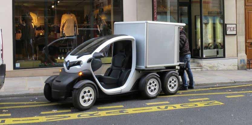 Renault Twizy Delivery Concept. Una solución al reparto de mercancías en las ciudades