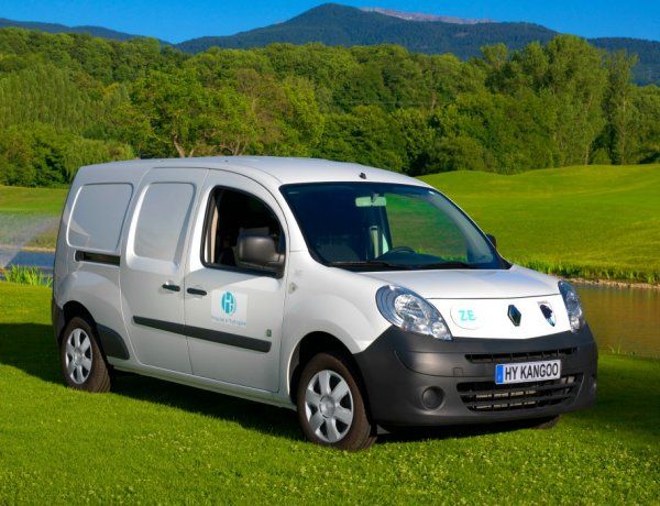 Symbio entrega las primeras Kangoo dotadas de un extensor de autonomía a hidrógeno