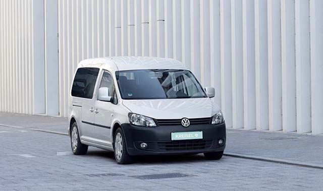 Una Volkswagen Caddy eléctrica con 350 kilómetros de autonomía