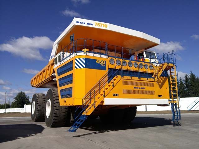 GVW BelAZ. El camión de carga más grande del mundo es eléctrico