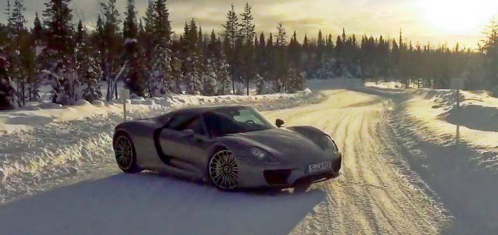 Vídeo del Porsche 918 Spyder en la nieve finlandesa reaviva el debate entre los pro y los anti ruido