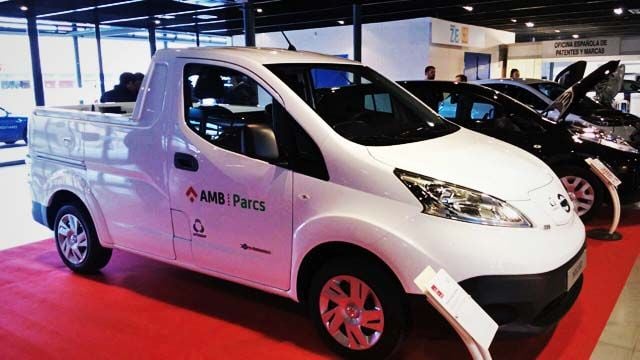 Urbaser incorpora una versión pick-up de la Nissan e-NV200