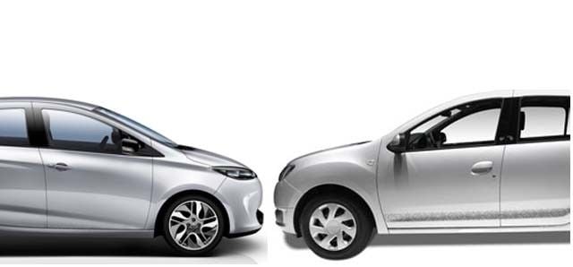 renault-zoe-vs-dacia-sandero