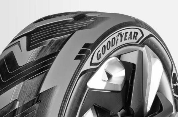 Goodyear presenta un neumático que genera electricidad