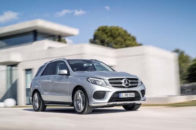 Mercedes-Benz GLE, W 166,  face lift 2015