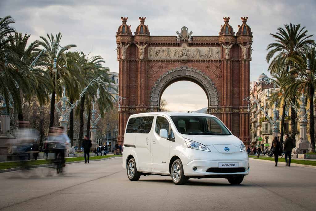 La Nissan e-NV200, fabricada en España, furgoneta eléctrica más vendida en Europa el pasado 2016