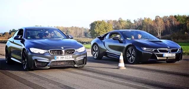 BMW i8 contra BMW M4