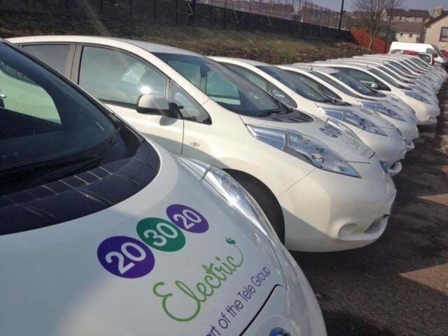 Otra empresa de taxis que da el salto a los eléctricos. 30 Nissan LEAF para la ciudad de Dundee