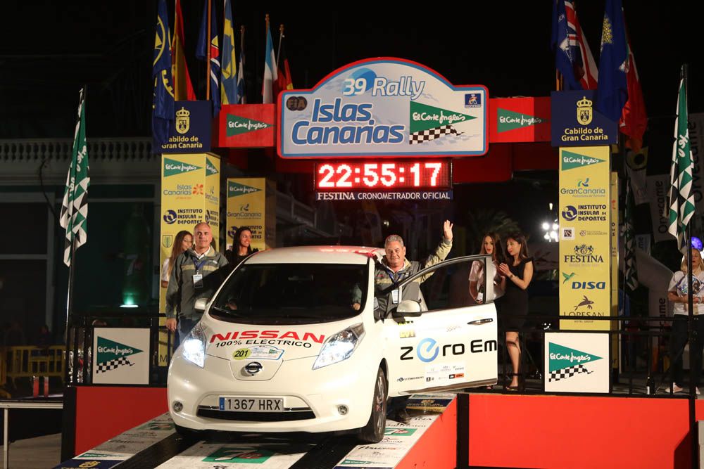 El Nissan LEAF gana el Eco Rallye Islas Canarias