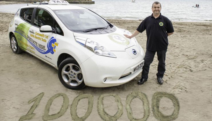 El Nissan LEAF que 160.000 kilómetros después tiene la batería completa, y las mismas pastillas de freno